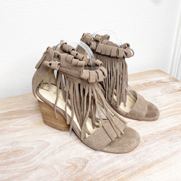 Free People Matiko Fringe Heels size 37 - Picture 1 of 12